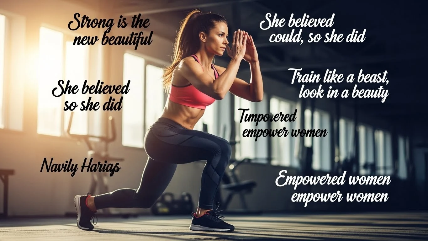 Female Power: Short Fitness Quotes for Women