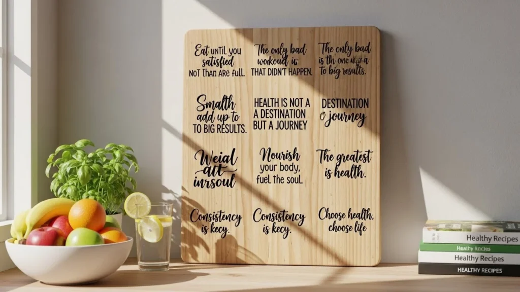 8 Quotes for Weight Loss & Healthy Eating