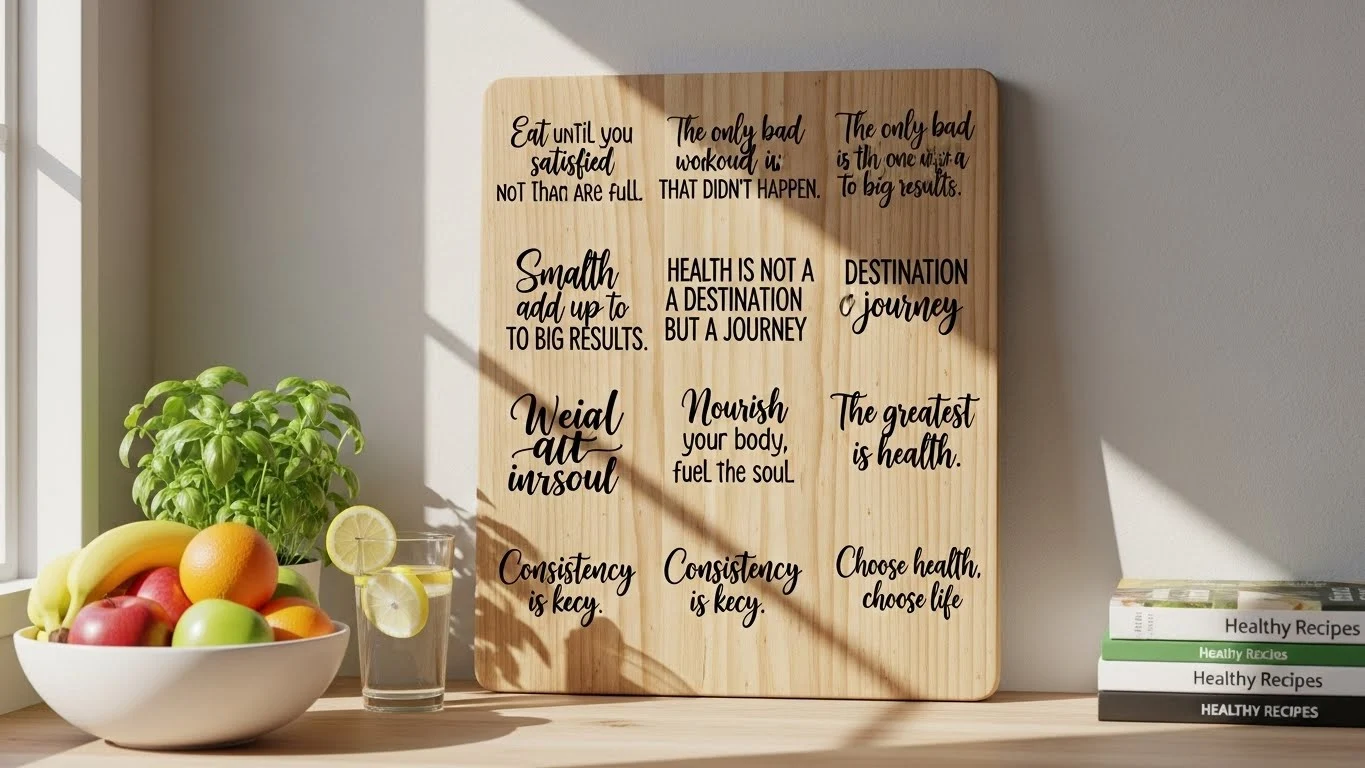 8 Quotes for Weight Loss & Healthy Eating