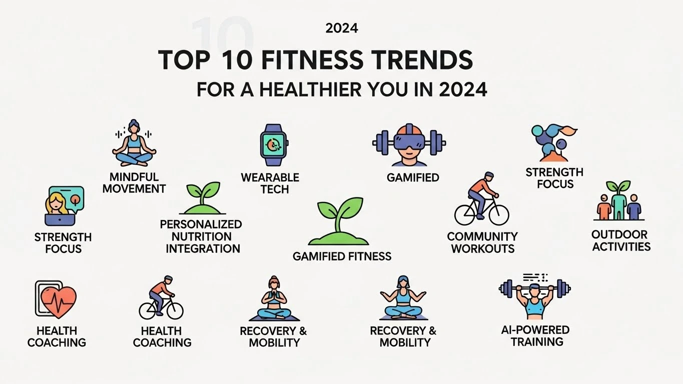 Top 10 Fitness Trends for a Healthier You in 2024