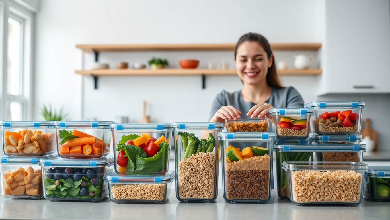 An image related to healthy meal prep for beginners