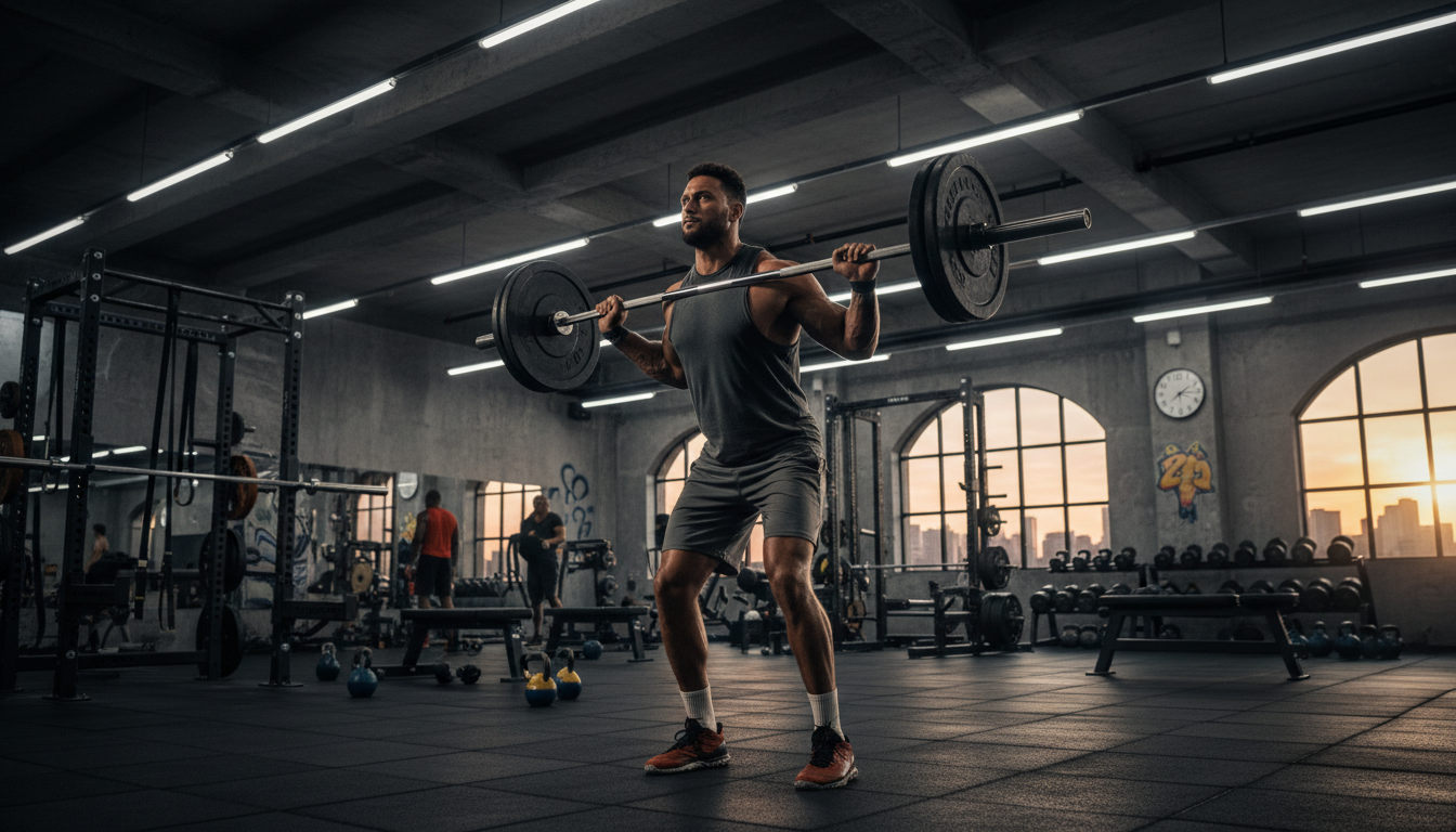 Athlete training hard inspired by football motivational quotes